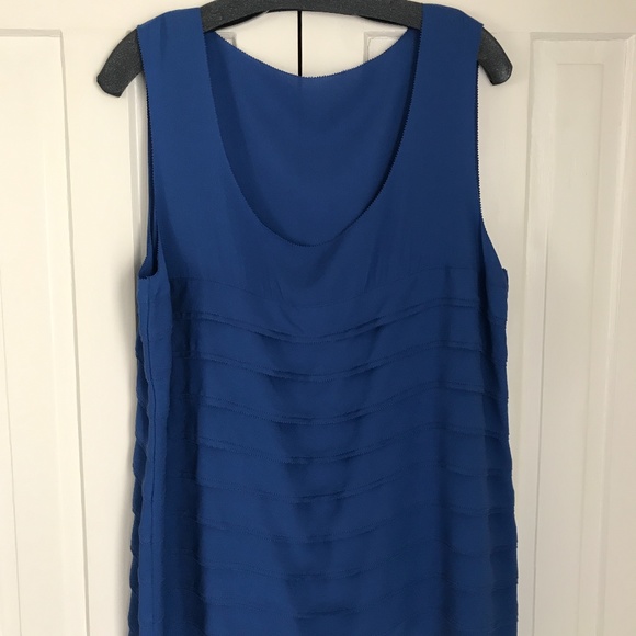 TORY BURCH SLEEVELESS SILK LAYERED TOP, NWOT - Picture 1 of 7